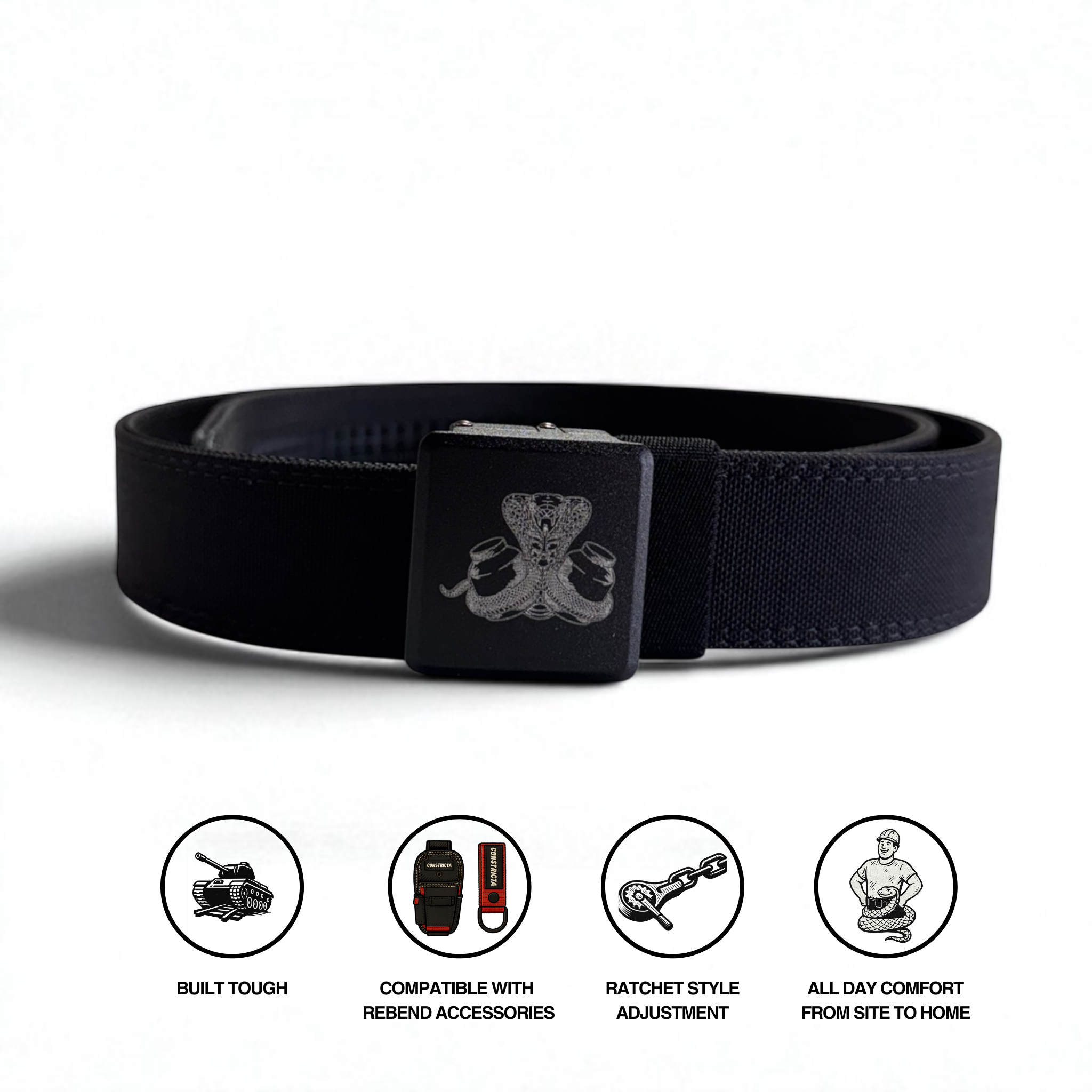 Constricta Tactical Work Belt