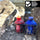 Black constricta multi pot grip holdings blue glue and red primer for PVC pipe