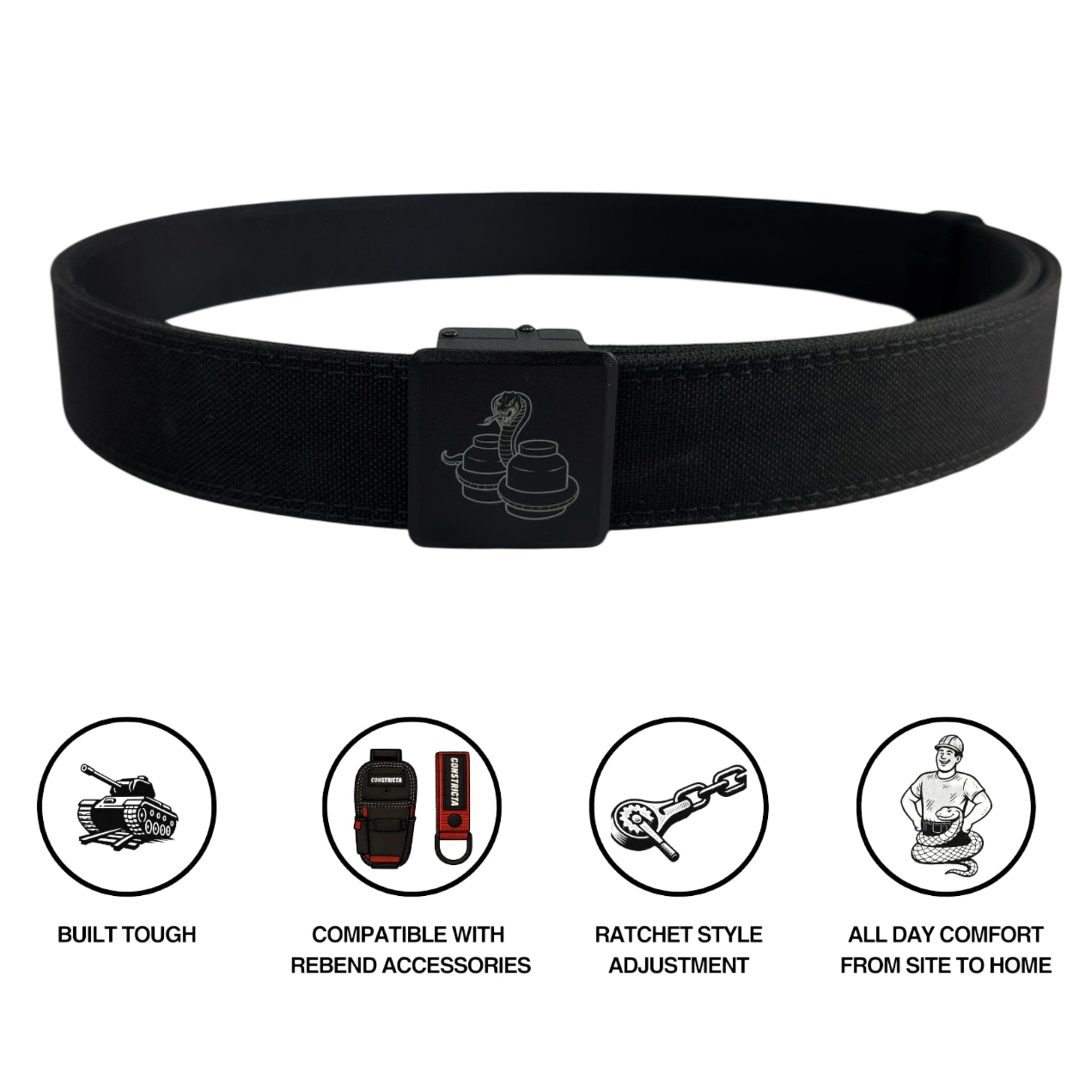 Rebend Industries Constricta Tactical Work Belt