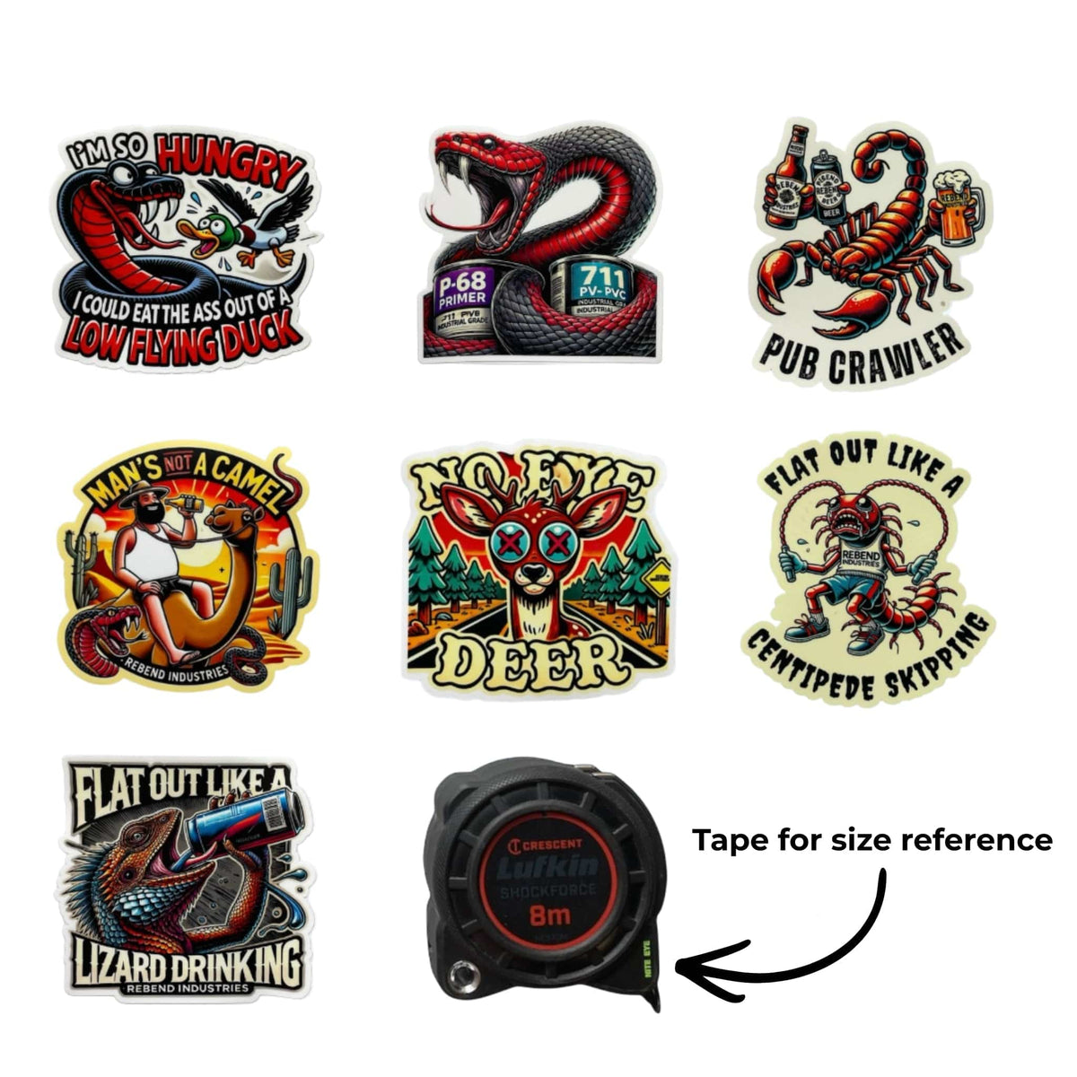 Rebun Sticker Stickers – Rebend Industries